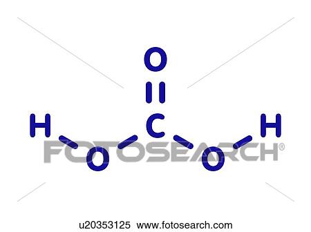 Stock Photography - Carbonic acid molecule, illustration. Fotosearch