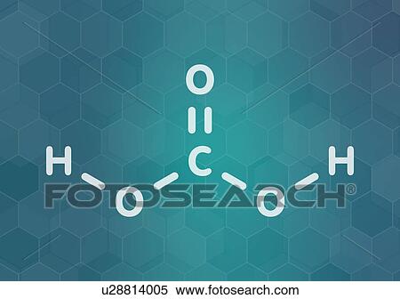 Carbonic acid molecule, illustration View Large Photo Image Stock Photography - Carbonic acid molecule, illustration. Fotosearch