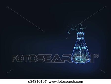 Stock Photo - Chemical reaction in a beaker, conceptual illustration. Fotosearch