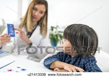Stock Photo - Childhood psychology test. Fotosearch