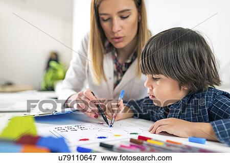 Childhood psychology test View Large Photo Image Stock Photo - Childhood psychology test. Fotosearch