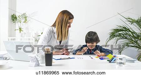 Stock Photography - Childhood psychology test. Fotosearch