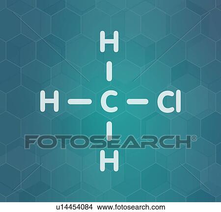 Chloromethane molecule, illustration View Large Photo Image Picture - Chloromethane molecule, illustration. Fotosearch