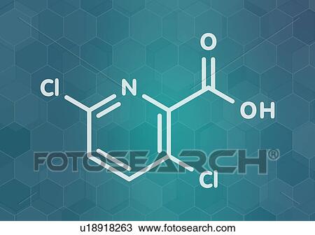 Clopyralid herbicide molecule, illustration View Large Photo Image Stock Image - Clopyralid herbicide molecule, illustration. Fotosearch