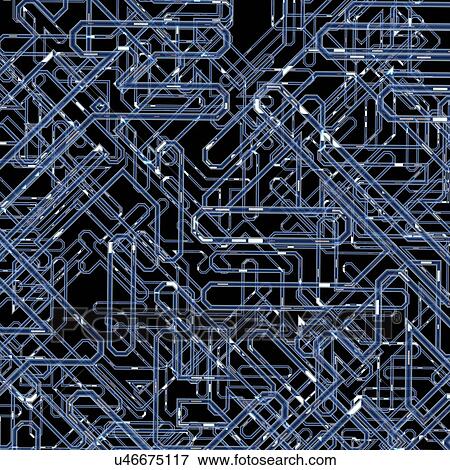 Connecting lines, illustration View Large Photo Image Stock Photo - Connecting lines, illustration. Fotosearch
