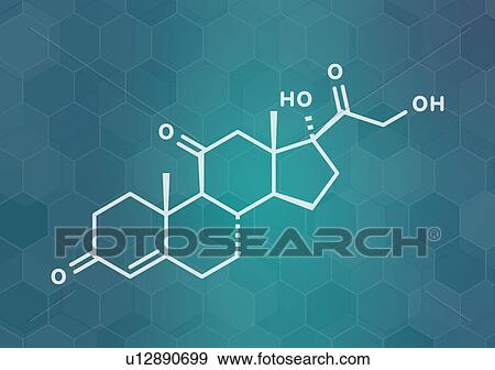 Cortisone stress hormone molecule, illustration View Large Photo Image Stock Photo - Cortisone stress hormone molecule, illustration. Fotosearch