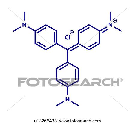 Crystal violet molecule, illustration View Large Photo Image Stock Image - Crystal violet molecule, illustration. Fotosearch