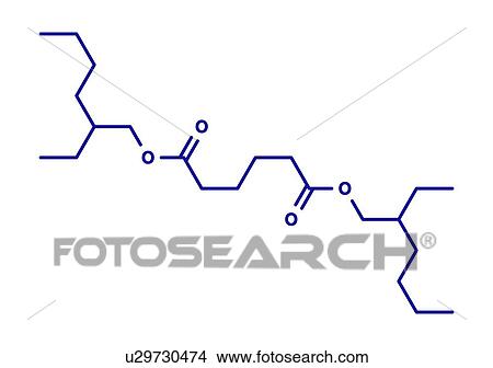 DEHA plasticizer molecule, illustration View Large Photo Image Picture - DEHA plasticizer molecule, illustration. Fotosearch