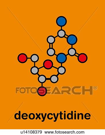 Deoxycytidine nucleoside molecule, illustration View Large Photo Image Stock Photo - Deoxycytidine nucleoside molecule, illustration. Fotosearch