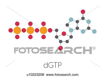 Deoxyguanosine triphosphate nucleotide molecule View Large Photo Image Stock Photo - Deoxyguanosine triphosphate nucleotide molecule. Fotosearch