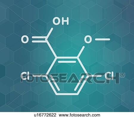 Dicamba herbicide molecule, illustration View Large Photo Image Stock Image - Dicamba herbicide molecule, illustration. Fotosearch