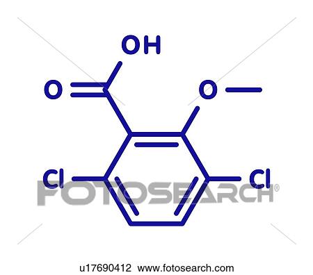 Dicamba herbicide molecule, illustration View Large Photo Image Stock Image - Dicamba herbicide molecule, illustration. Fotosearch