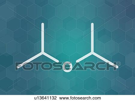 Diisopropyl ether chemical solvent molecule, illustration View Large Photo Image Stock Image - Diisopropyl ether chemical solvent molecule, illustration. Fotosearch
