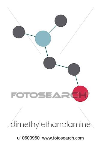 Dimethylaminoethanol molecule, illustration View Large Photo Image Stock Image - Dimethylaminoethanol molecule, illustration. Fotosearch