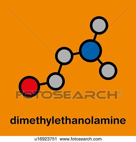 Dimethylaminoethanol molecule, illustration View Large Photo Image Stock Image - Dimethylaminoethanol molecule, illustration. Fotosearch