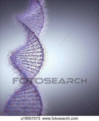 Stock Image - DNA damage, illustration. Fotosearch
