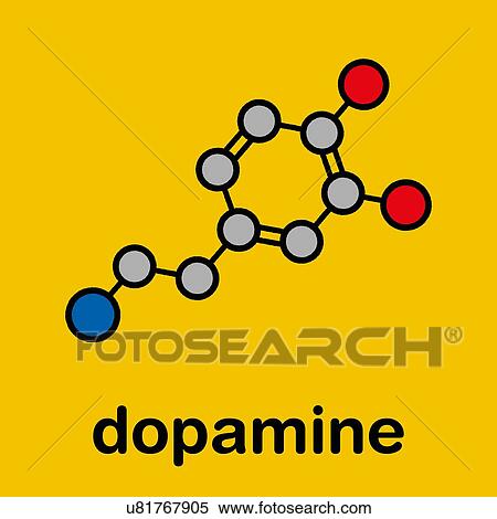 Dopamine neurotransmitter molecule, illustration View Large Photo Image Stock Photography - Dopamine neurotransmitter molecule, illustration. Fotosearch