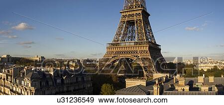 Stock Photo - Eiffel Tower, Paris, France. Fotosearch