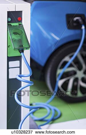 Electric vehicle charging station View Large Photo Image Stock Photo - Electric vehicle charging station. Fotosearch