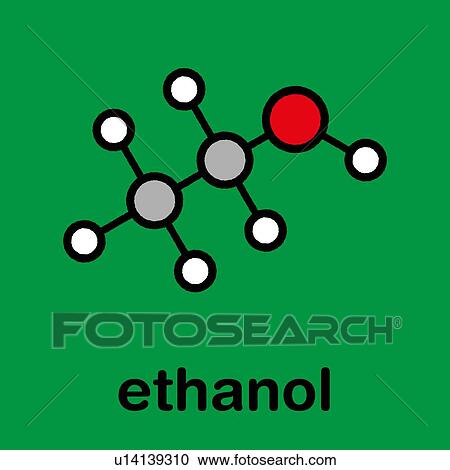 Ethanol molecule, illustration View Large Photo Image Stock Image - Ethanol molecule, illustration. Fotosearch