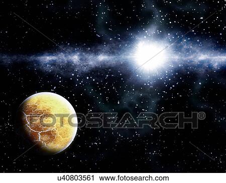 Exoplanet, illustration View Large Photo Image Stock Image - Exoplanet, illustration. Fotosearch