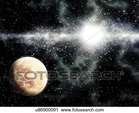 Exoplanet, illustration View Large Photo Image Stock Image - Exoplanet, illustration. Fotosearch