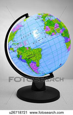 Stock Image - Fragility of the Earth, conceptual image. Fotosearch