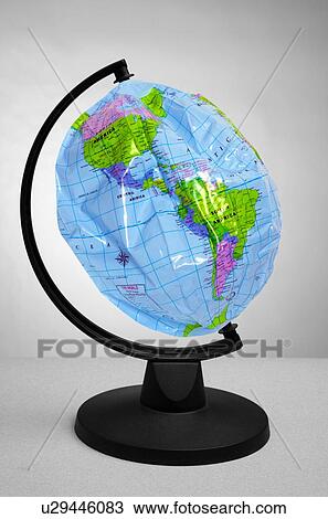 Stock Image - Fragility of the Earth, conceptual image. Fotosearch