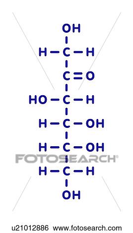 Fructose fruit sugar molecule, illustration View Large Photo Image Stock Photograph - Fructose fruit sugar molecule, illustration. Fotosearch