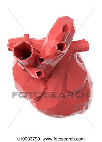 Stock Image - Heart, illustration. Fotosearch