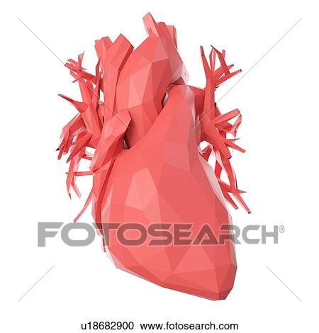Stock Image - Heart, illustration. Fotosearch