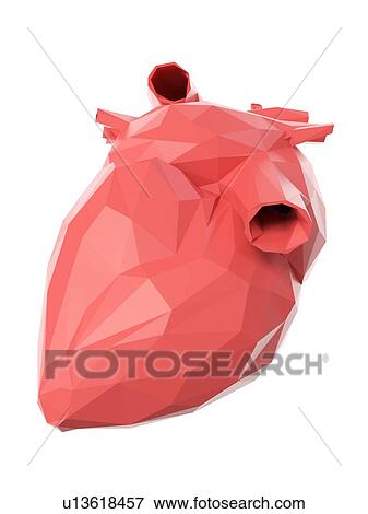 Stock Photo - Heart, illustration. Fotosearch