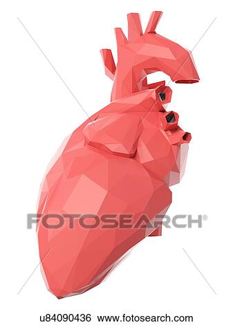 Stock Photograph - Heart, illustration. Fotosearch