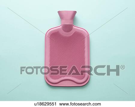 Stock Image - Hot water bottle. Fotosearch