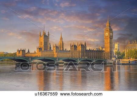 Houses of Parliament, London, UK, at dawn View Large Photo Image Stock Photo - Houses of Parliament, London, UK, at dawn. Fotosearch