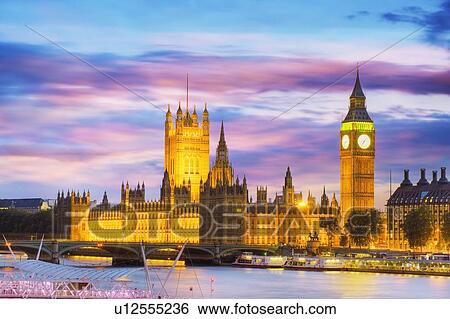 Houses of Parliament, London, UK, at dusk View Large Photo Image Stock Photograph - Houses of Parliament, London, UK, at dusk. Fotosearch
