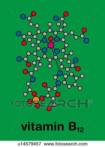 Hydroxocobalamin vitamin B12 molecule, illustration View Large Photo Image Stock Photo - Hydroxocobalamin vitamin B12 molecule, illustration. Fotosearch