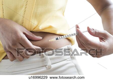 Insulin injection View Large Photo Image Stock Photo - Insulin injection. Fotosearch