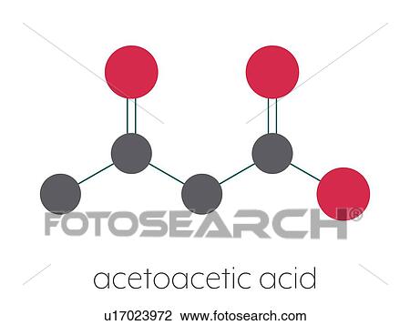 Stock Image - Ketone body molecule, illustration. Fotosearch