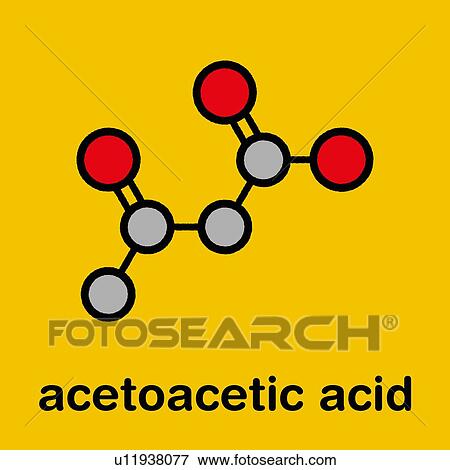 Stock Photo - Ketone body molecule, illustration. Fotosearch