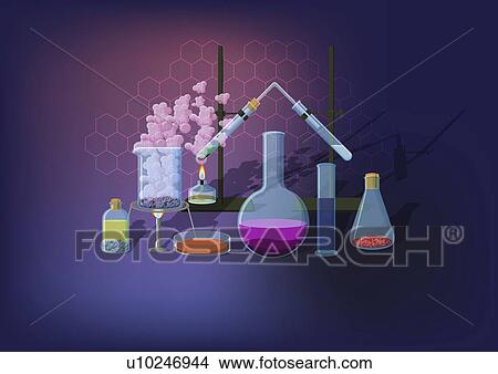 Picture - Laboratory research, conceptual illustration. Fotosearch