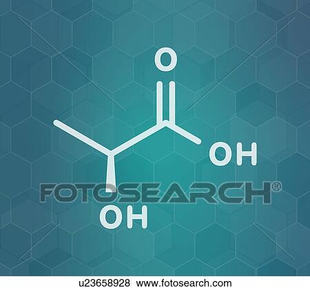 Lactic acid milk sugar molecule, illustration View Large Photo Image Stock Photo - Lactic acid milk sugar molecule, illustration. Fotosearch