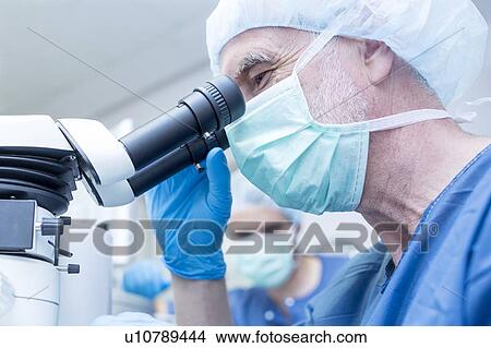 Picture - Laser eye surgery. Fotosearch
