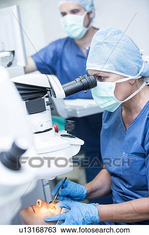 Laser eye surgery View Large Photo Image Stock Image - Laser eye surgery. Fotosearch