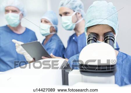 Laser eye surgery View Large Photo Image Stock Photo - Laser eye surgery. Fotosearch
