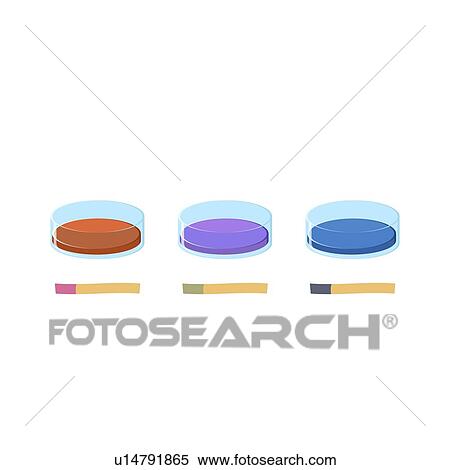 Stock Photography - Litmus test for pH, illustration. Fotosearch