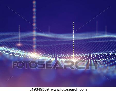 Stock Photo - Machine learning, conceptual illustration. Fotosearch