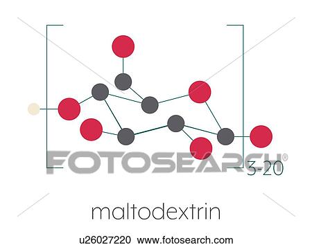 Maltodextrin food additive molecule, illustration View Large Photo Image Stock Image - Maltodextrin food additive molecule, illustration. Fotosearch