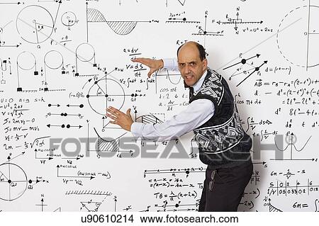 Picture - Mathematician. Fotosearch