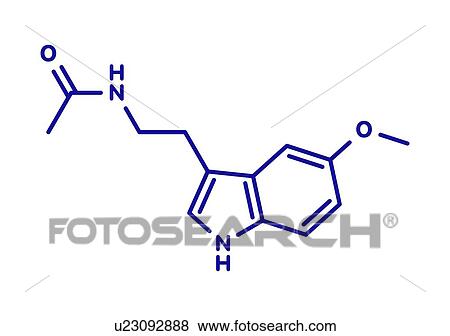 Melatonin hormone molecule, illustration View Large Photo Image Stock Photo - Melatonin hormone molecule, illustration. Fotosearch